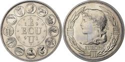 World Coins - France, Medal, Ecu Europa, 1991, MDP, Copper-nickel, Rodier,