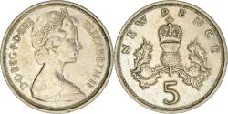 World Coins - Coin, Great Britain, George VI, 5 New Pence, 1947, , Copper-nickel