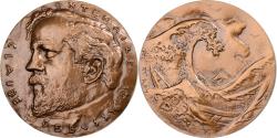 World Coins - France, Medal, Claude Debussy, Centenaire, MDP, Bronze, Joly,
