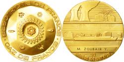 World Coins - France, Medal, Electricité-Gaz de France, , Gilt Bronze