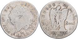 World Coins - Coin, France, Louis XVI, 30 sols françois, 30 Sols, 1792, Paris,