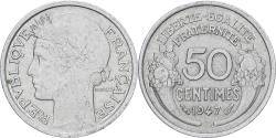 World Coins - France, 50 Centimes, Morlon, 1947, Paris, Aluminum, , Gadoury:426a