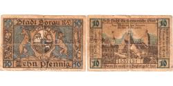 World Coins - Germany, Sorau, 10 Pfennig, 1921-03-01, VF(20-25)