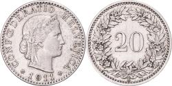 World Coins - Coin, Switzerland, 20 Rappen, 1911