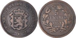 World Coins - Coin, Luxembourg, William III, 5 Centimes, 1854, Utrecht, , Bronze