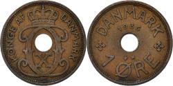 World Coins - Coin, Denmark, Christian X, Ore, 1936, Copenhagen, , Bronze, KM:826.2