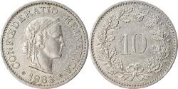 World Coins - Coin, Switzerland, 10 Rappen, 1983, Bern, , Copper-nickel, KM:27