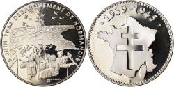 World Coins - France, Medal, 1939-1945, Débarquement de Normandie, History, , Copper