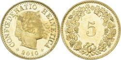 World Coins - Coin, Switzerland, 5 Rappen, 2010