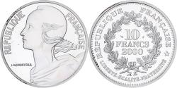 World Coins - France, 10 Francs, 2000, Paris, Silver, , KM:1401