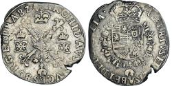 World Coins - Coin, Spanish Netherlands, BRABANT, Albert & Isabella, 1/4 Patagon, Anvers