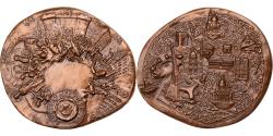 World Coins - France, Medal, L'Histoire de Paris, Fluctuat Nec Mergitur, 1970, Copper, Roch