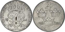 World Coins - Coin, Sweden, Gustaf V, 2 Öre, 1944, , Iron, KM:811