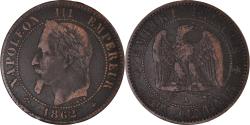 World Coins - Coin, France, Napoléon III, 2 Centimes, 1862, Paris, , Bronze