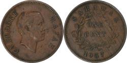World Coins - Sarawak, George V, Cent, Brooke Rajah, 1937, Heaton, Copper, , KM:18