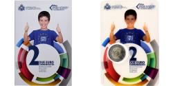 World Coins - San Marino, 2 Euro, 10 Years of Euros Cash, 2012, Rome, Bimetallic,