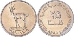 World Coins - Coin, United Arab Emirates, 25 Fils, 1989, , Copper-nickel