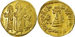 Ancient Coins - Coin, Heraclius, Solidus, 638-639, Constantinople, , Gold, Sear:767