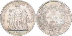 World Coins - France, 5 Francs, Hercule, 1876, Paris, Silver, , Gadoury:745a