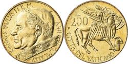 World Coins - Coin, VATICAN CITY, John Paul II, 200 Lire, 1985, Roma, FDC,