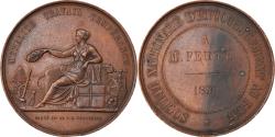World Coins - France, Medal, Société Nationale d'Encouragement au bien, 1870, Caqué