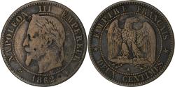 World Coins - Coin, France, Napoleon III, Napoléon III, 2 Centimes, 1862, Paris,