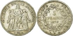 World Coins - Coin, France, Hercule, 5 Francs, 1878, Bordeaux, , Silver, Gadoury:745a