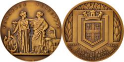 World Coins - France, Medal, French Fourth Republic, Business & industry, 1954,