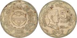 World Coins - Coin, Philippines, 5 Piso, 1997, , Nickel-brass, KM:272