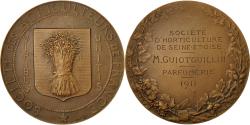 World Coins - France, Medal, Société d'Horticulture de Seine et Oise, Parfumerie, 1911