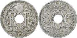 World Coins - France, 5 Centimes, Lindauer, 1918, Paris, Copper-nickel, , Le