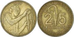 World Coins - Coin, West African States, 25 Francs, 1999