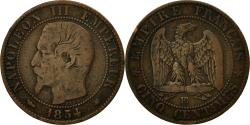 World Coins - Coin, France, Napoleon III, Napoléon III, 5 Centimes, 1854, Strasbourg