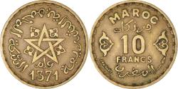 World Coins - Coin, Morocco, Mohammed V, 10 Francs, 1951/AH1371, Paris,
