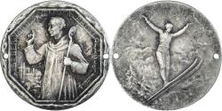 World Coins - France, Medal, Saint Bernard de Menton, Patron des Skieurs, Religions & beliefs