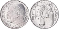 World Coins - Coin, VATICAN CITY, John Paul II, 10 Lire, 1981, Rome, FDC, , Aluminum