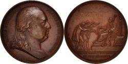 World Coins - France, Medal, Charte Constitutionnelle, Louis XVIII, History, 1814, Andrieu