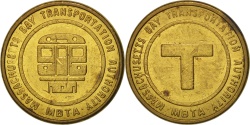 Us Coins - United States, Token, Massachussetts Bay Transportation Authorithy