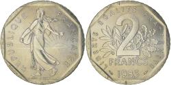 World Coins - Coin, France, Semeuse, 2 Francs, 1985, Paris, FDC, , Nickel, KM:942.1