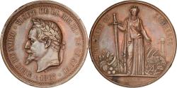 World Coins - France, Medal, Napoléon III, Visite de la Chambre de Commerce de Lille, 1867