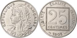 World Coins - France, 25 Centimes, Patey, 1903, Paris, Nickel, , Gadoury:362, KM:855