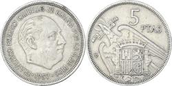 World Coins - Coin, Spain, 5 Pesetas, 1957