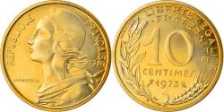 World Coins - Coin, France, Marianne, 10 Centimes, 1973, Paris, , Aluminum-Bronze