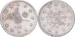 World Coins - Turkey, Abdul Hamid II, 2 Kurush, 1903 (AH 1293/29), Qustantiniyah, Silver