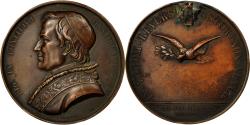 World Coins - Vatican, Medal, Pie IX, Arrivée à Rome, 1850, Gayrard, , Bronze