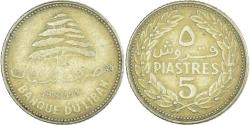 World Coins - Coin, Lebanon, 5 Piastres, 1970