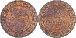 World Coins - Coin, France, 2 Centimes, 1897