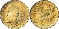World Coins - Coin, VATICAN CITY, John Paul II, 20 Lire, 1985, Roma, FDC,
