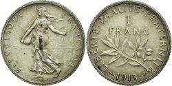 World Coins - Coin, France, Semeuse, Franc, 1913, , Silver, Gadoury:467