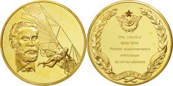 World Coins - France, Medal, Paris Commune, Aviation, , Vermeil